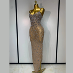 Zeraphielle – Crystal Illusion Rhinestone Gown