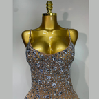 Zeraphielle – Crystal Illusion Rhinestone Gown
