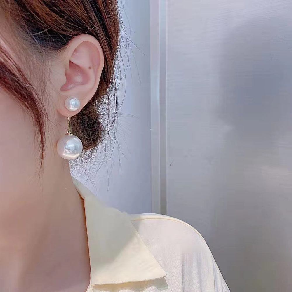 Pearl Chain Earrings