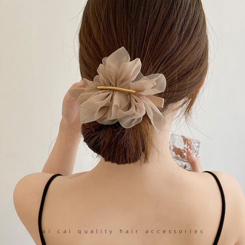 Fairy Chiffon Floral Spring Hair Clip