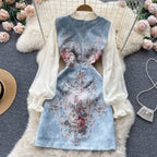 Altered Cheongsam A-line Dress