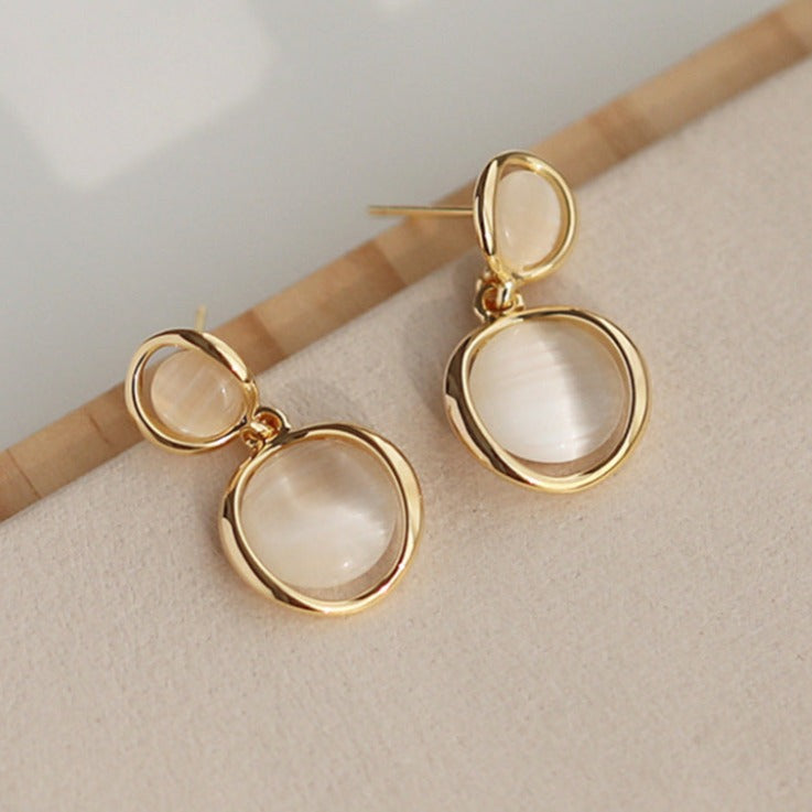 Vintage Cat Eye Earrings