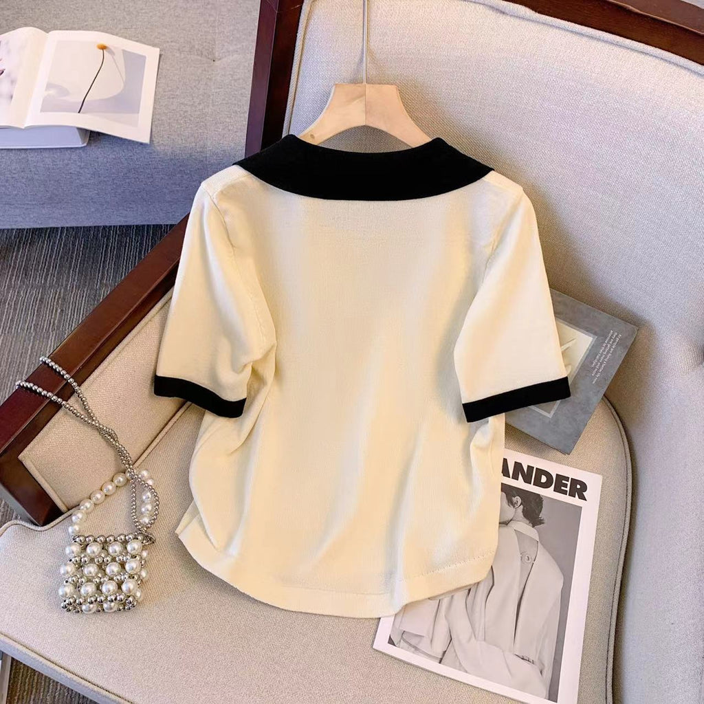 Fashion Cartoon Figures Printed Top