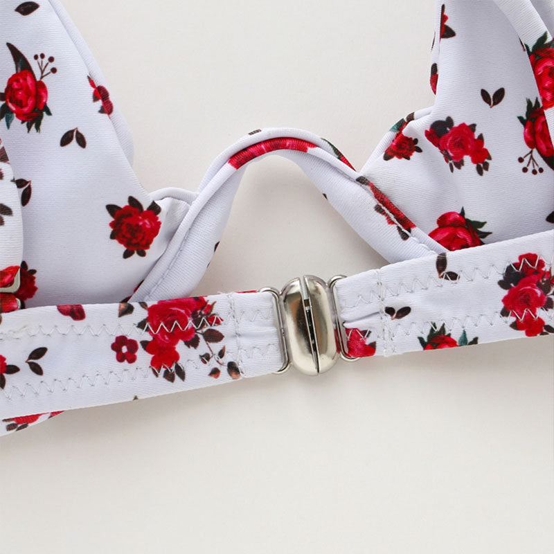 Push-up Bra Underwire Printed Bikini
