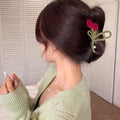 Niche Simulated Tulip Hair Clip