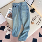 Baby Velvet Light Blue Thermal Jeans