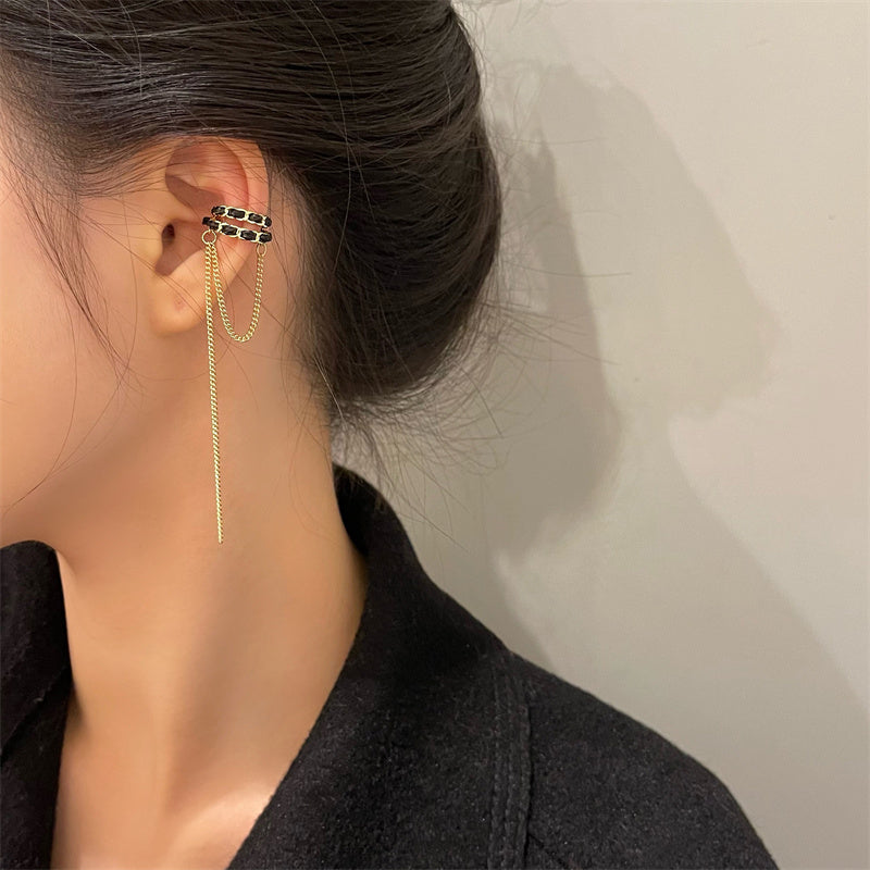 Mori Long Tassel Ear Clips