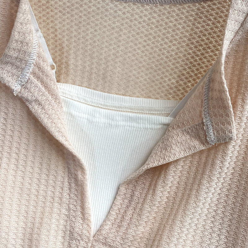 Fake Two Piece Crop Top