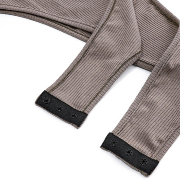 Vintage U-neck Hollowed Jumpsuit