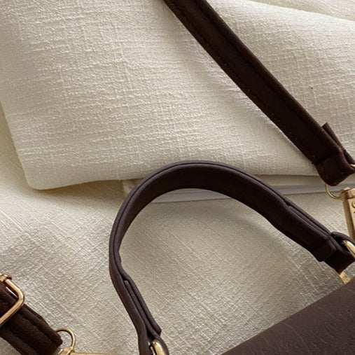 Vintage Soft PU Square Bag
