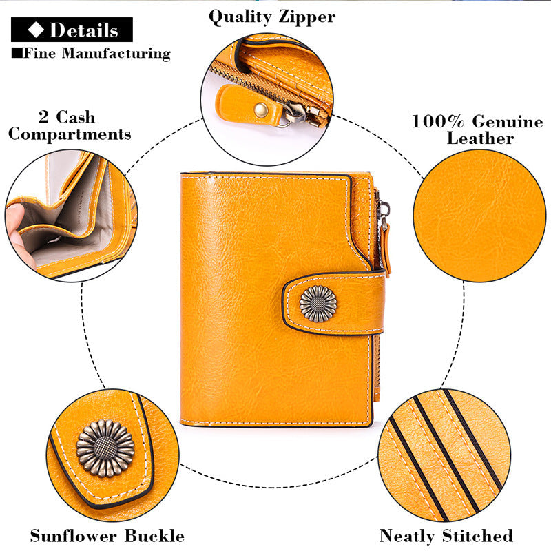 Multi-functional Buckled Card Case
