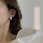 Mori Styled Leaf Earrings