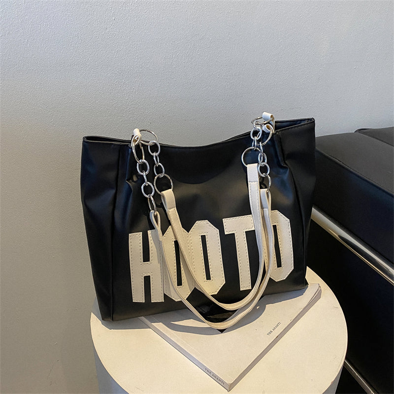 Monogrammed Square Tote Bag