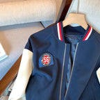 American Style Zipped Baseball Jersey