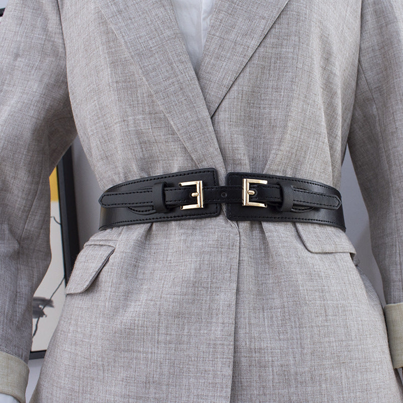 Copy of Pearly Elastic Belt With A Tight Buckle