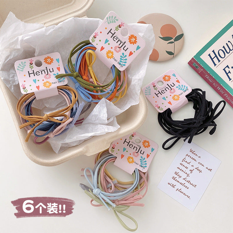 Candy Colored Woven Base Head Rope