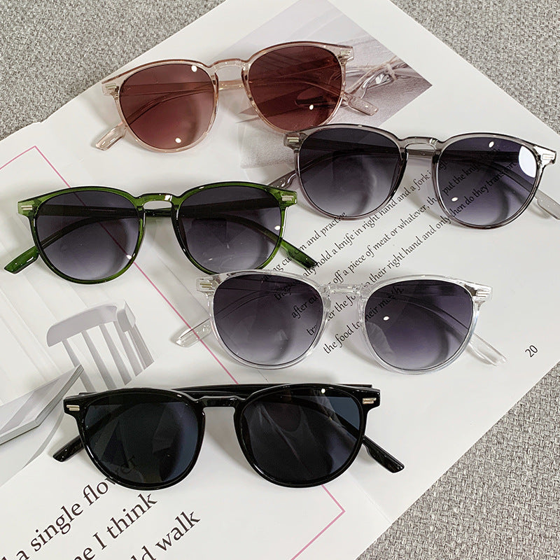 Oval Frame Sunglasses