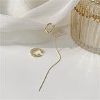 Vintage Tasseled Gold Ear Clip