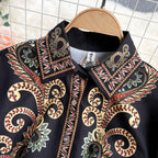 Vintage Totem Printing Top