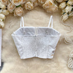 Chic Embroidered Padded Camisole