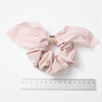 Rabbit Ears Chiffon Striped Hair Ties