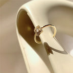 Braided Twist Opening Ring