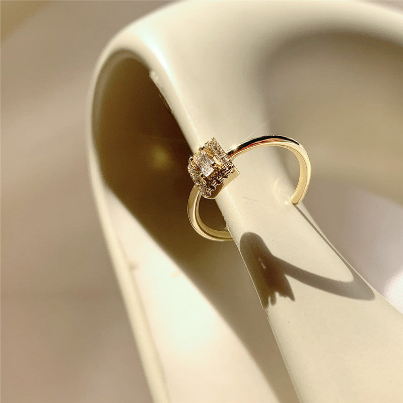Braided Twist Opening Ring