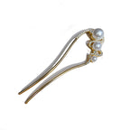 Pearl Fringed U-shaped Hairpin