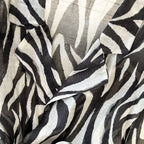 Sunscreen Zebra Printed Shirt Dress