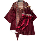 Courtly Cami Dress&Mesh Cardigan 2Pcs