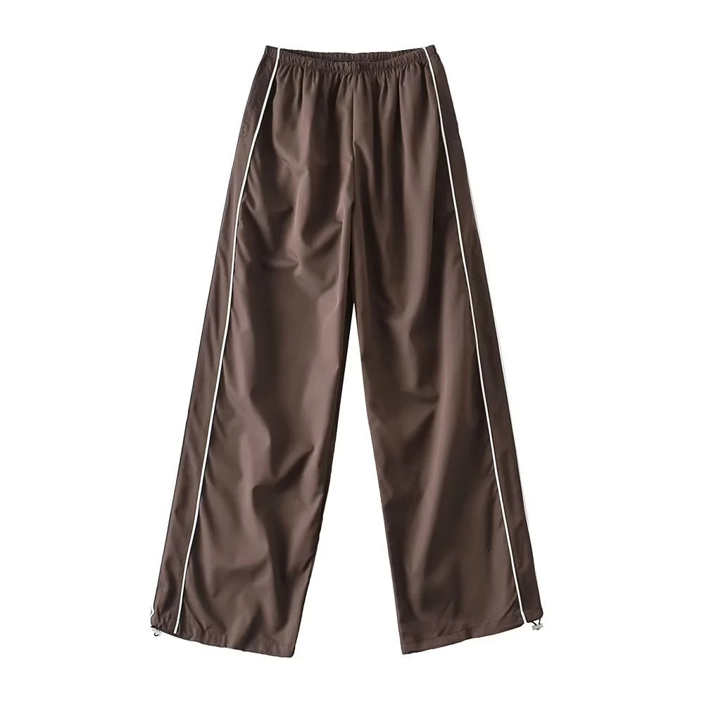Sport Dry Pants With Straight Stripe