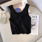 Vintage Gold Button Knitted Vest