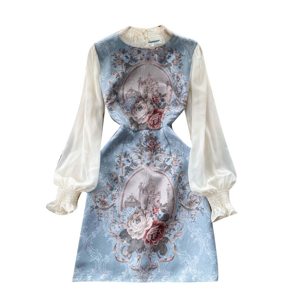 Altered Cheongsam A-line Dress