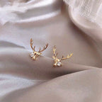 Cute Elk Ear Stud