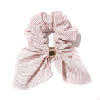 Rabbit Ears Chiffon Striped Hair Ties