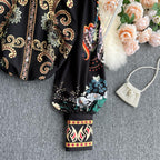 Vintage Totem Printing Top