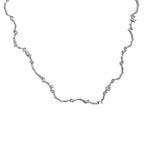 Irregular Design Metal Choker Necklace