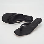 Square Toe Flip-Flop Sandals