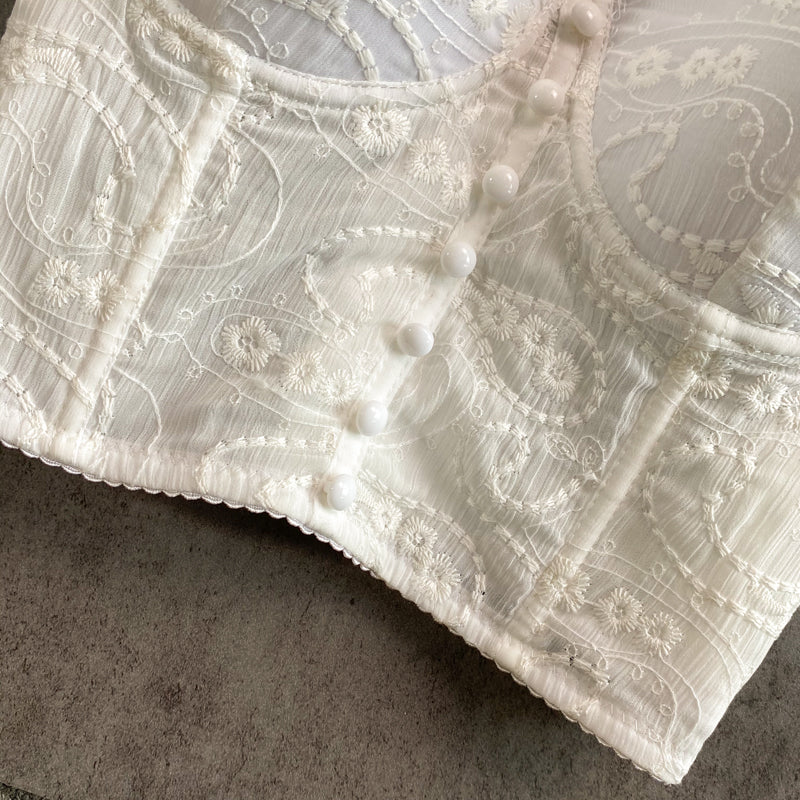 Lace Embroidered Camisole