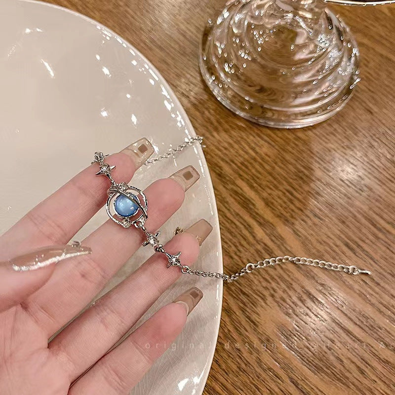 Moonstone Planet Bracelet
