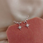 Hexagram Dangling Earrings