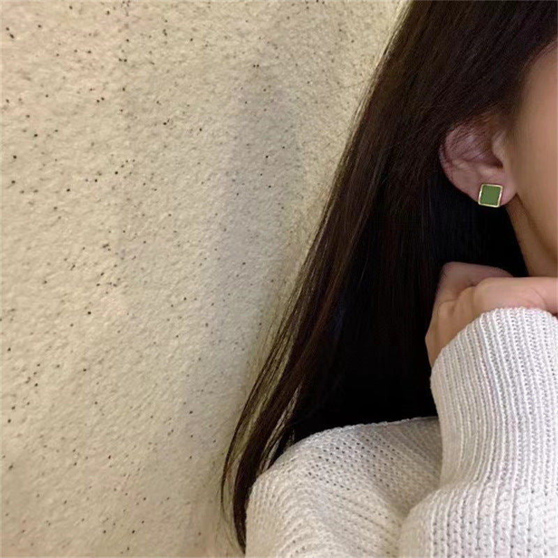 Retro Simple Square earrings