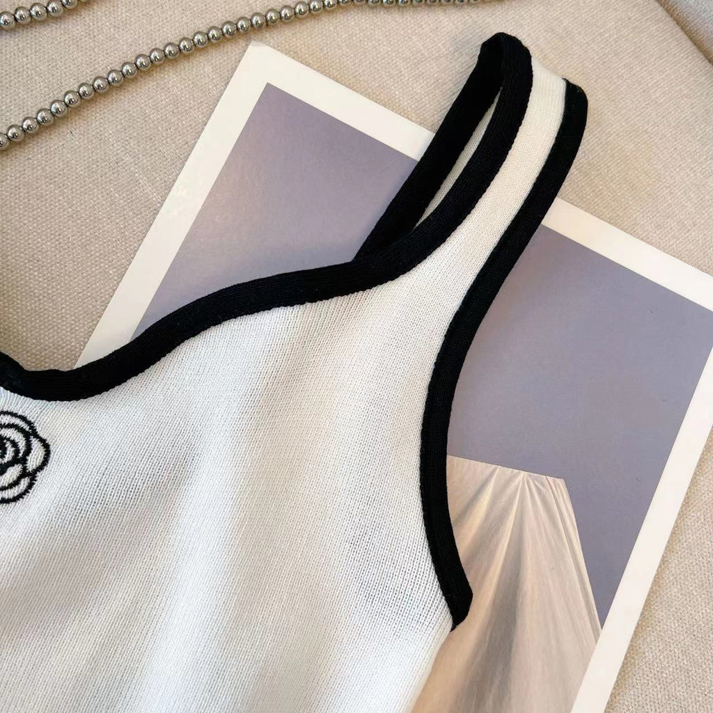 Camellia Knitted Camisole Top