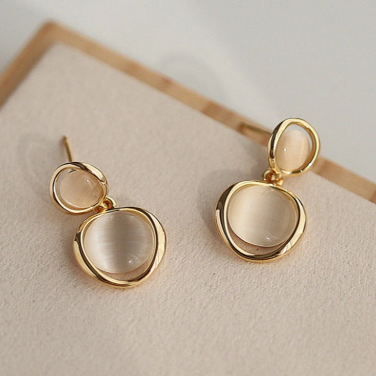 Vintage Cat Eye Earrings