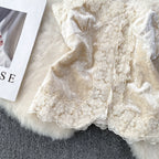Lace Patchwork Suede Camisole