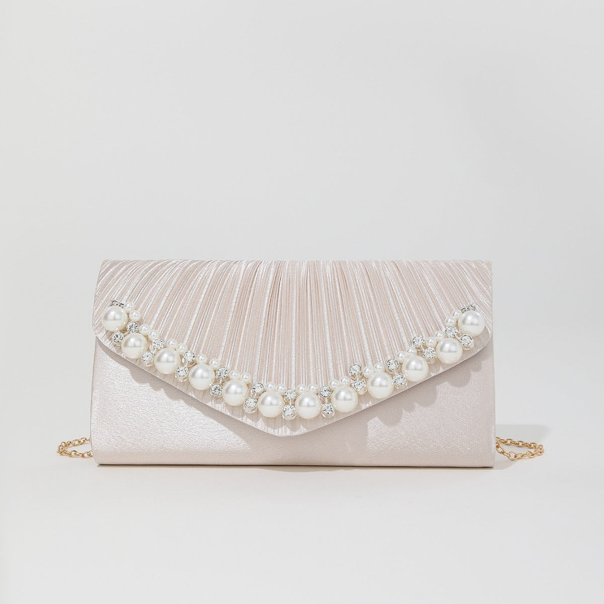 Handmade Beaded Rhinestone Embroidery Bag