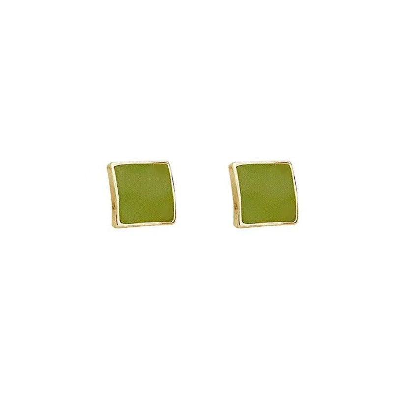 Retro Simple Square earrings