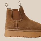 Vintage Padded Thickened Chelsea Boots