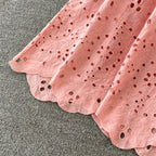 Cutout Lapel Dress