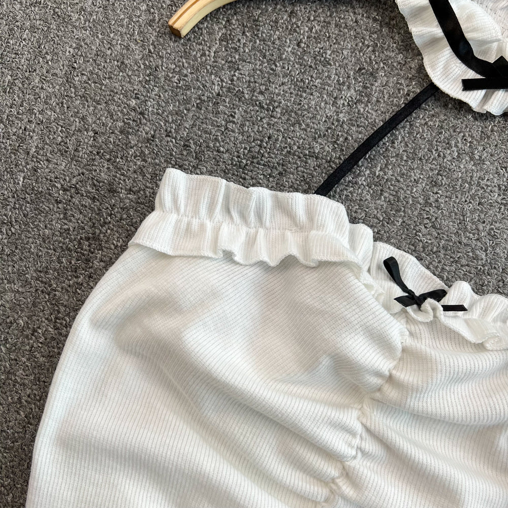 Sexy Backless Plunge Tank Top
